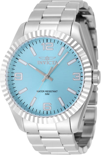 Invicta Men's 48904 Specialty Quartz 3 Hand Tiffany Blue Dial Watch – Vach Cittoni men's fragrance, grooming, or leather accessory