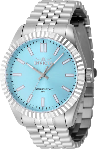 Invicta Men's 48906 Specialty Quartz 3 Hand Tiffany Blue Dial Watch – Vach Cittoni men's fragrance, grooming, or leather accessory