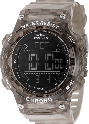 Invicta Men's 49043 Invicta Racing  Digital GMT/Alarm Black Dial Watch – Vach Cittoni men's fragrance, grooming, or leather accessory