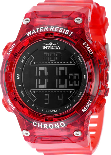 Invicta Men's 49045 Invicta Racing  Digital GMT/Alarm Black Dial Watch – Vach Cittoni men's fragrance, grooming, or leather accessory