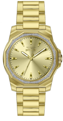 Invicta Men's 49108 Speedway  Quartz 3 Hand Gold Dial Watch – Vach Cittoni men's fragrance, grooming, or leather accessory