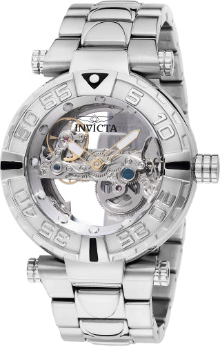 INVICTA Men's 49499 Subaqua Automatic 2 Hand Silver Dial Watch – Vach Cittoni men's fragrance, grooming, or leather accessory