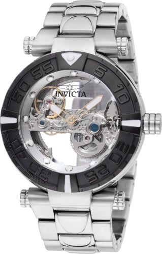 INVICTA Men's 49505 Subaqua Automatic 2 Hand Silver Dial Watch – Vach Cittoni men's fragrance, grooming, or leather accessory