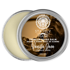 Stately Mane Vanilla Java Beard Balm 2 Oz. - ShearsShoppe.com