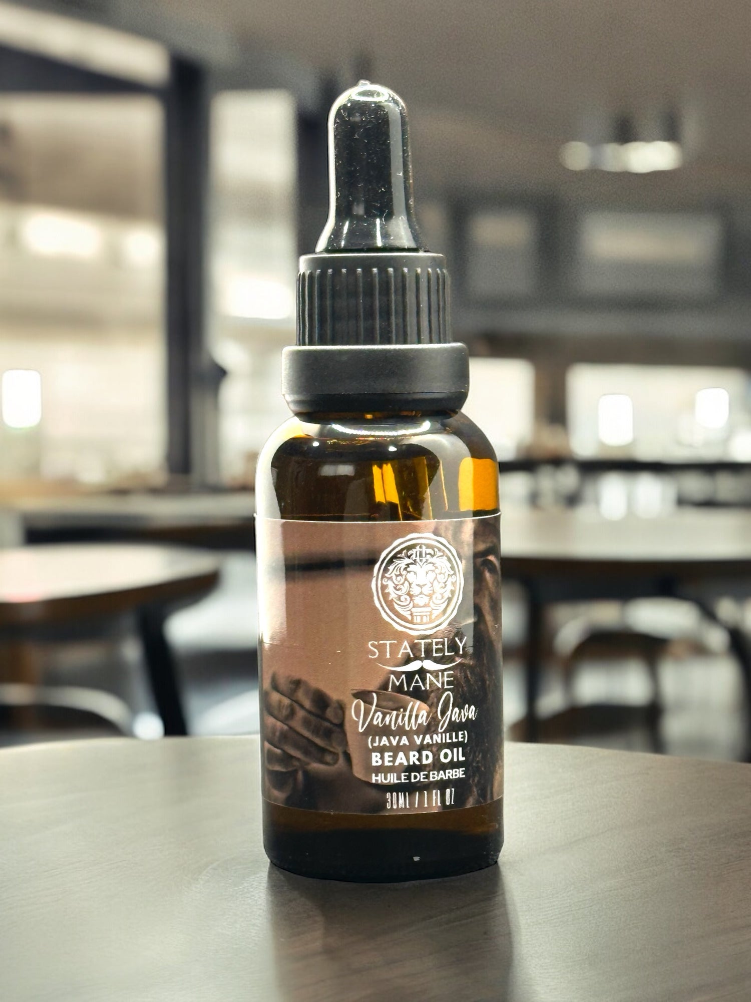 Stately Mane’s Vanilla Java Beard Oil 30ML - ShearsShoppe.com