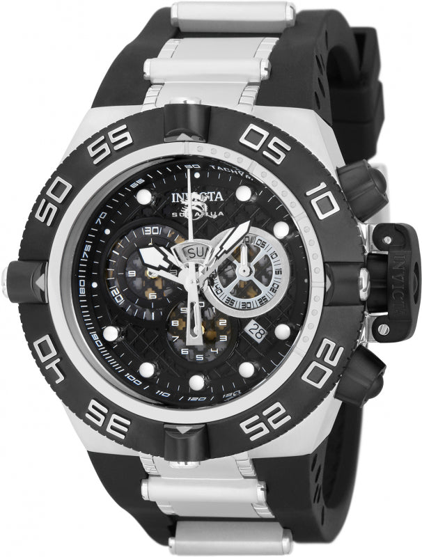 Invicta Men's 6564 Subaqua Quartz Chronograph Grey, Black Dial Watch - 50mm