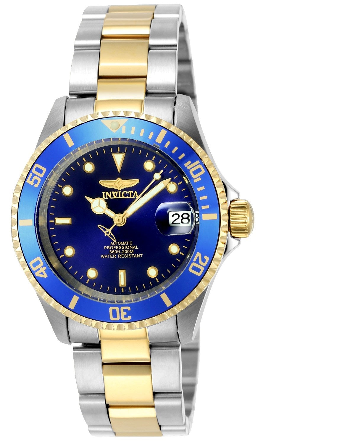 Invicta Men's 8928OB Pro Diver Automatic 3 Hand Blue Dial Watch - 40mm