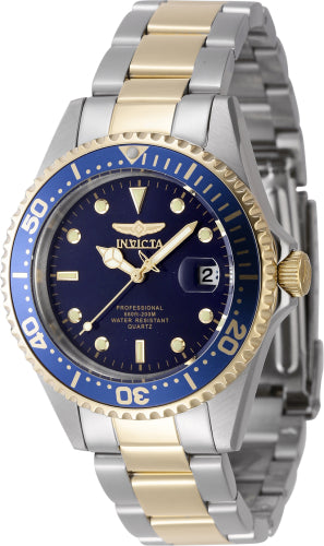 Invicta Men's 8935OB Pro Diver Quartz 3 Hand Blue Dial Watch - 38mm