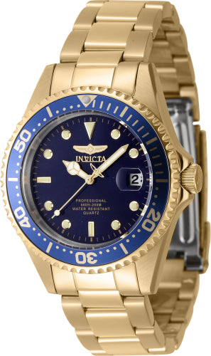 Invicta Men's 8937OB Pro Diver Quartz 3 Hand Blue Dial Watch - 38mm