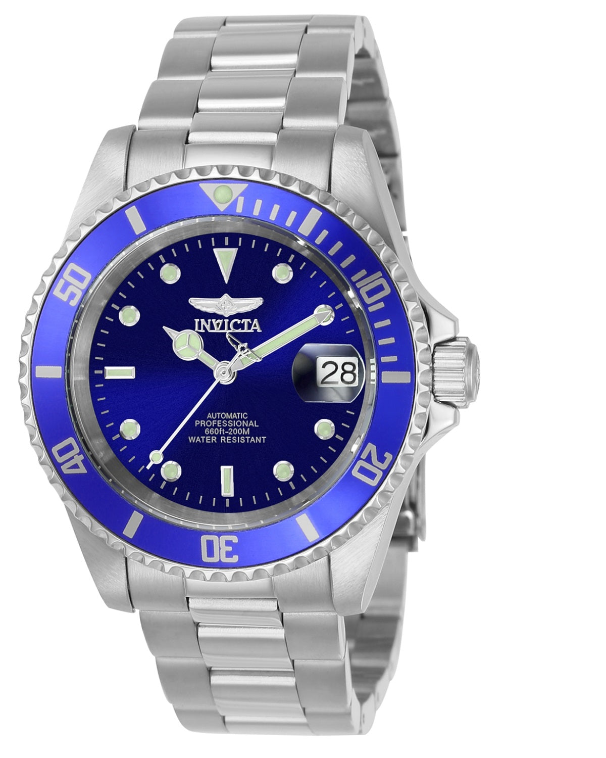 Invicta Men's 9094OB Pro Diver Automatic 3 Hand Blue Dial Watch - 40mm