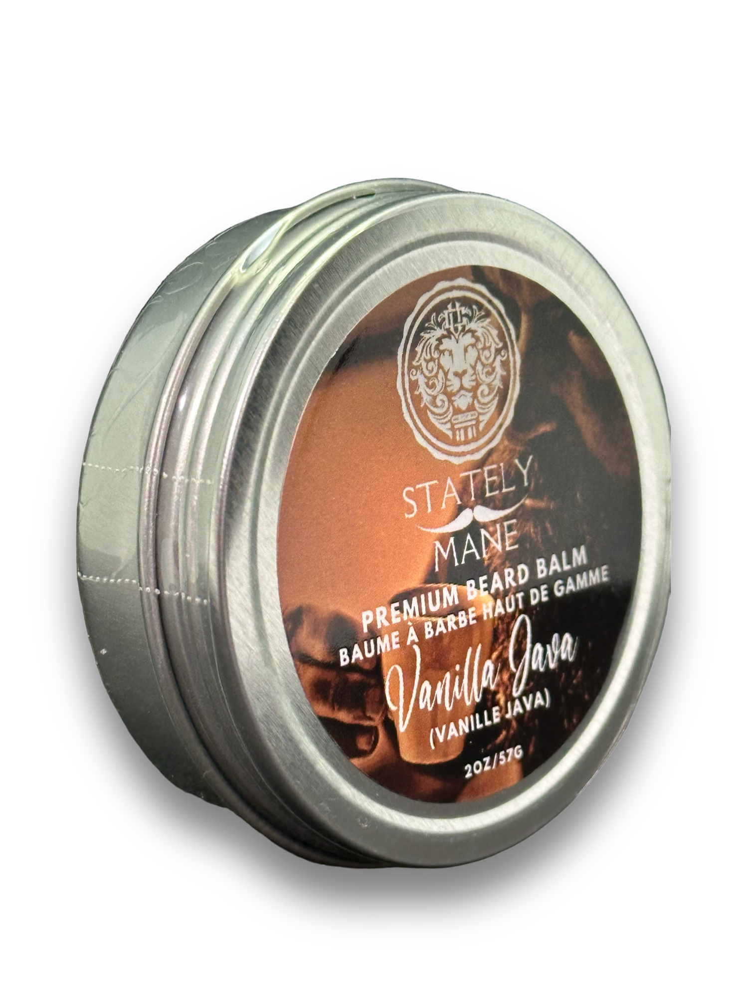 Stately Mane Vanilla Java Men's Beard Balm 2 Oz