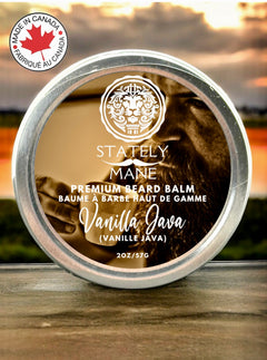 Stately Mane Vanilla Java Beard Balm 2 Oz. - ShearsShoppe.com