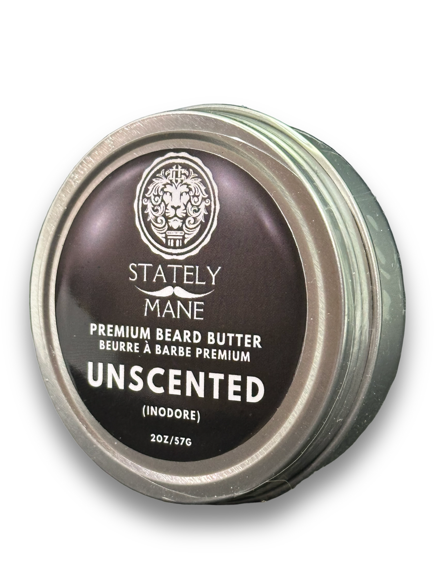 Stately Mane Unscented Men's Beard Butter 2 Oz.