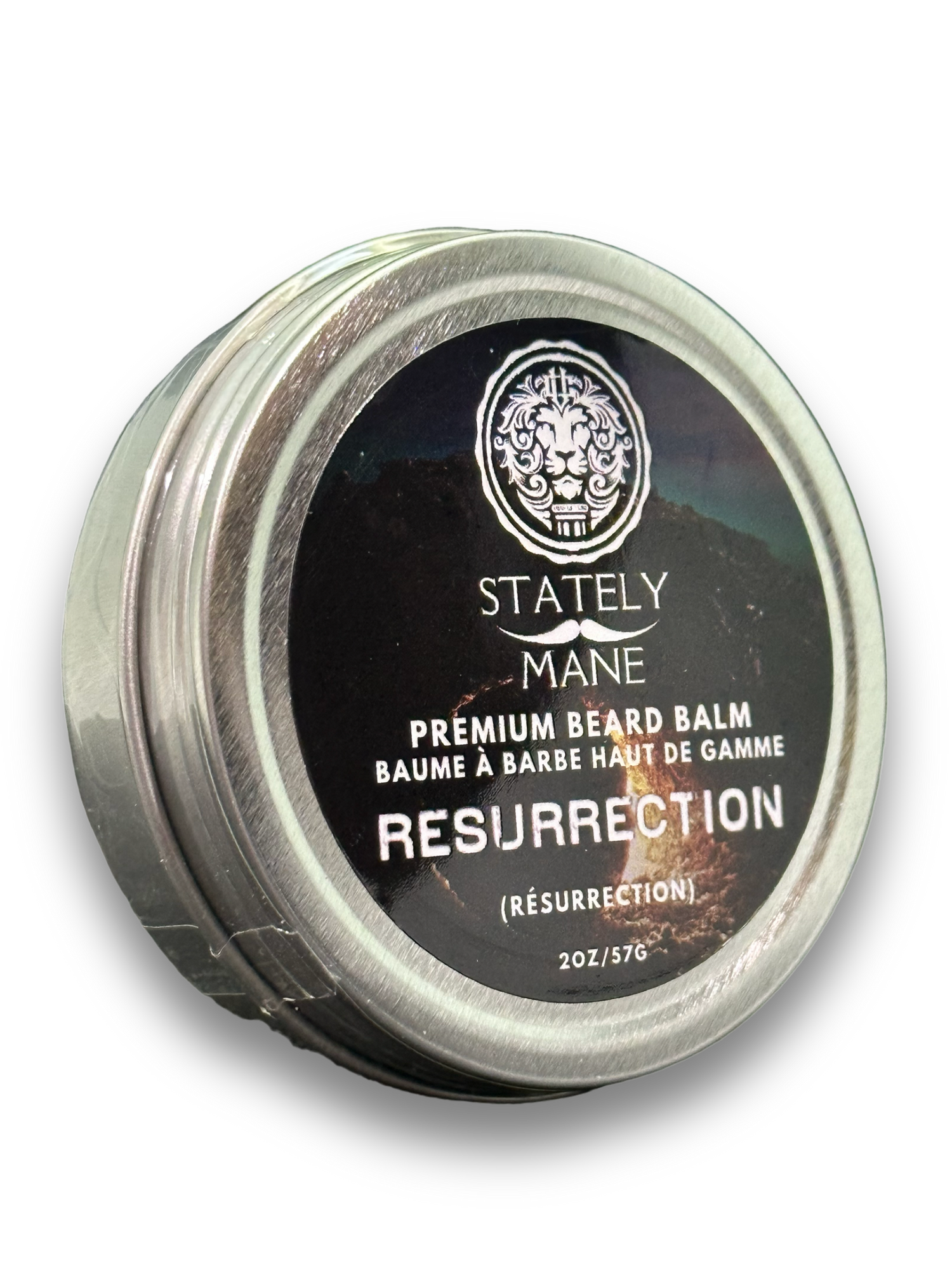 Stately Mane Resurrection Men's Beard Balm 2 Oz.