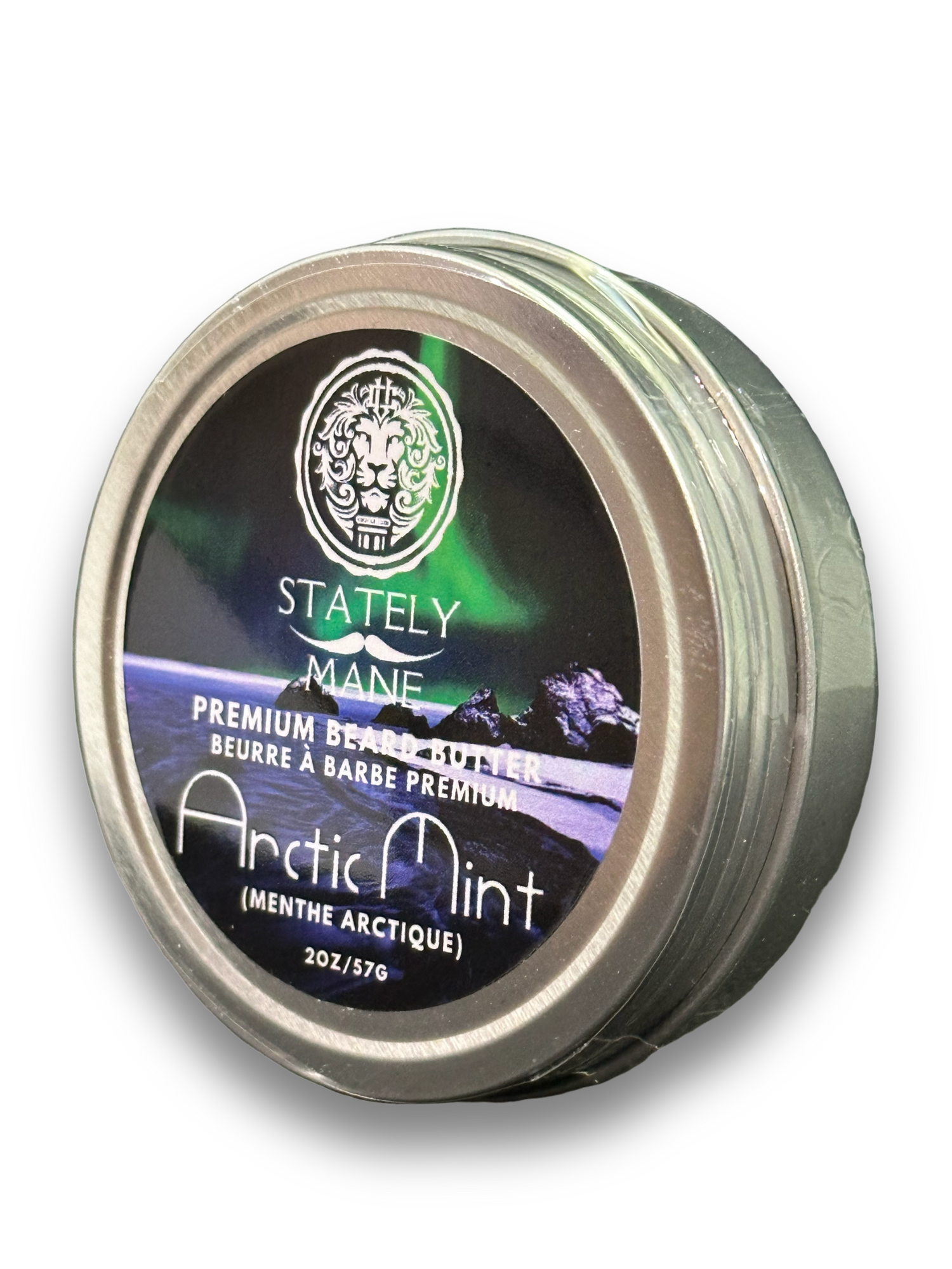 Stately Mane Arctic Mint Men's Beard Butter 2 Oz.