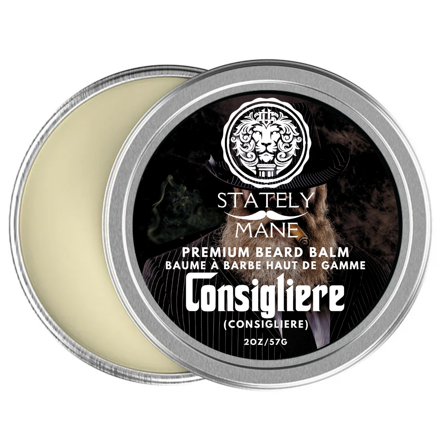 Stately Mane Consigliere Beard Balm 2 Oz. - ShearsShoppe.com