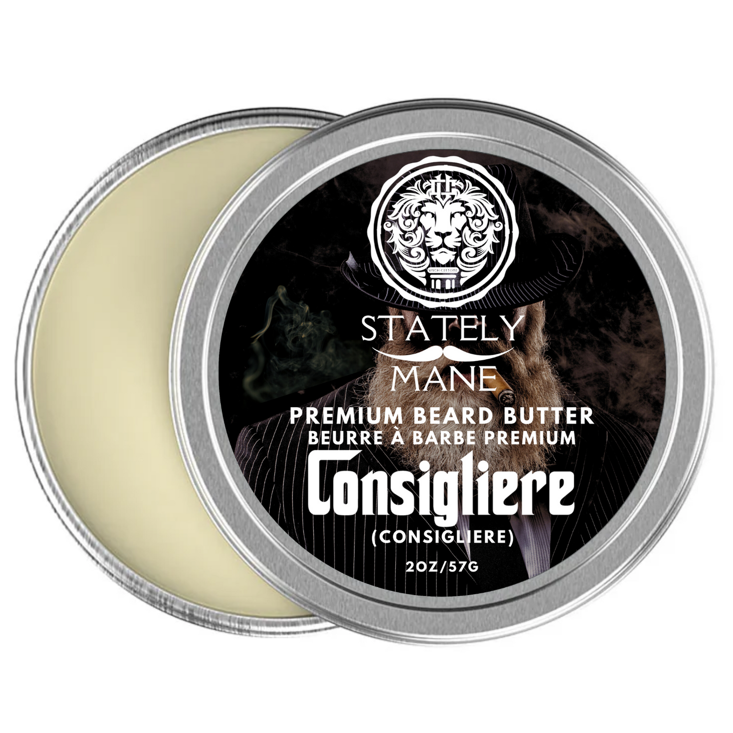 Stately Mane Consigliere Beard Butter 2 Oz. - ShearsShoppe.com