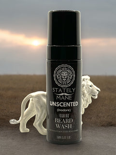 Stately Mane Unscented Beard Wash 150ML - ShearsShoppe.com