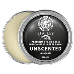 Stately Mane Unscented Beard Balm 2 Oz. - ShearsShoppe.com