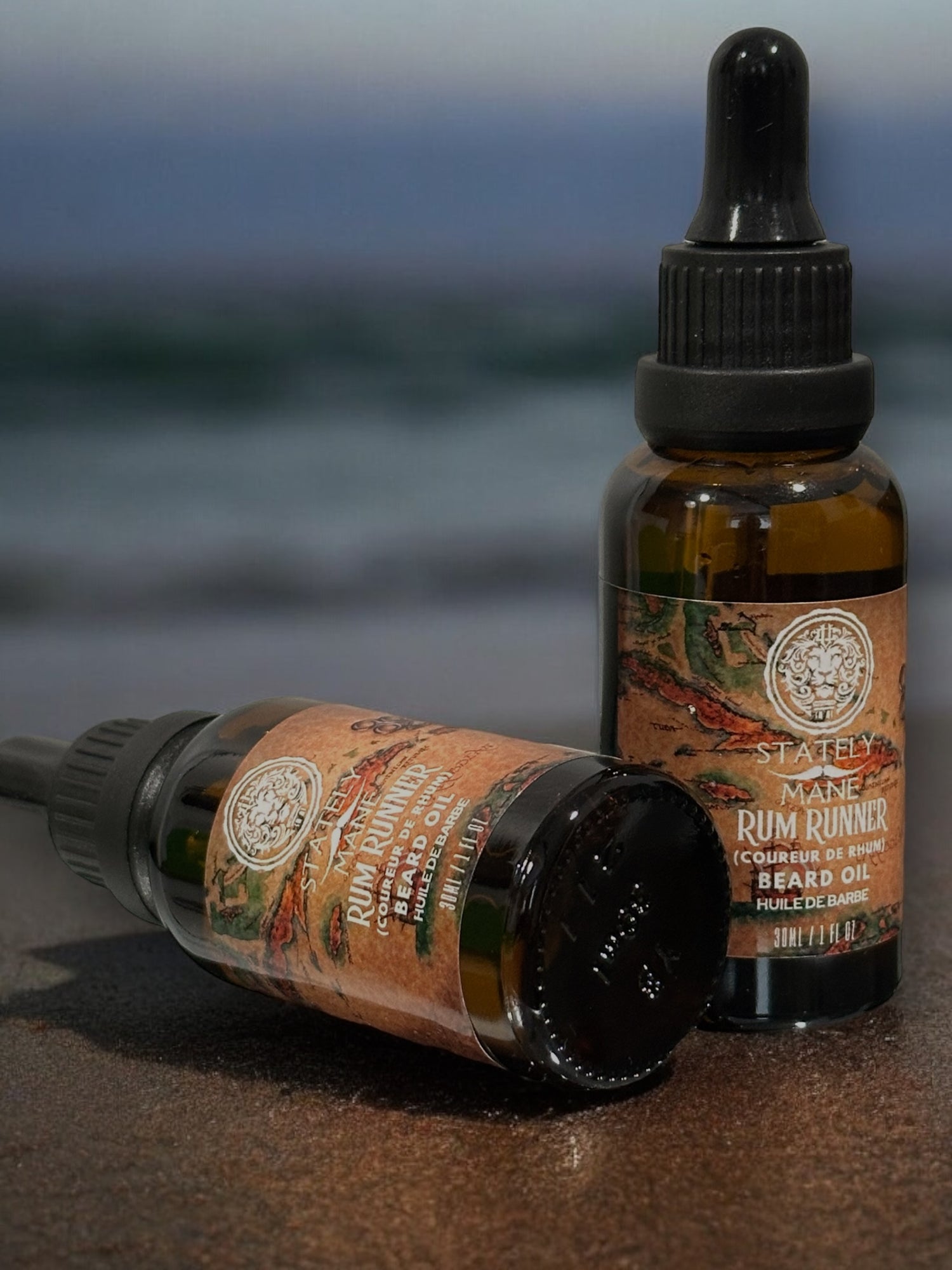 Stately Mane’s Rum Runner Men's Beard Oil 30ML