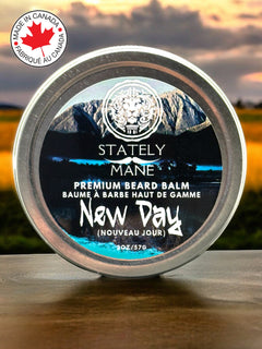 Stately Mane New Day Beard Balm 2 Oz. - ShearsShoppe.com