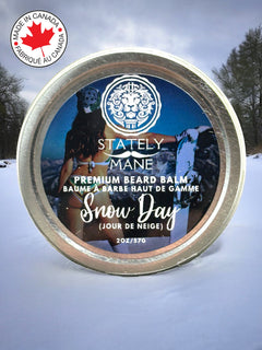 Stately Mane Snow Day Beard Balm 2 Oz. - ShearsShoppe.com