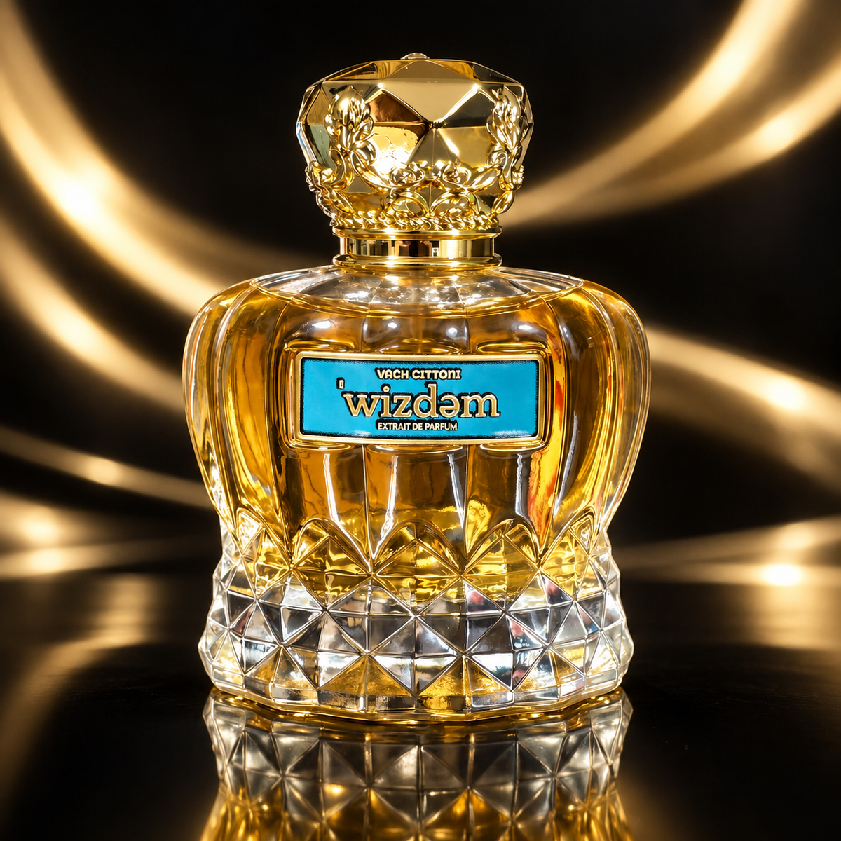 Vach Cittoni Wizdem Unisex Extrait de Parfum 100ML bottle, front view