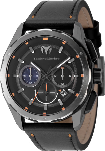 Technomarine Men's TM-318087 OCEAN Quartz Black Dial Watch – Vach Cittoni men's fragrance, grooming, or leather accessory