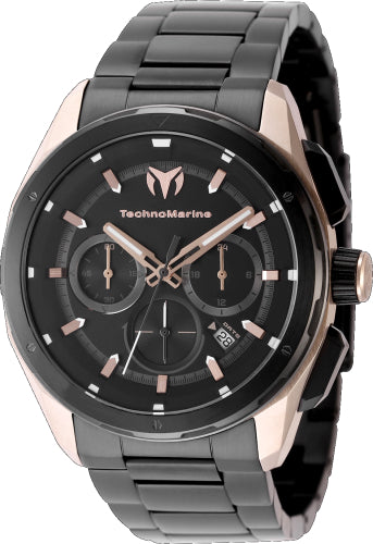 Technomarine Men's TM-318092 OCEAN Quartz Black Dial Watch – Vach Cittoni men's fragrance, grooming, or leather accessory