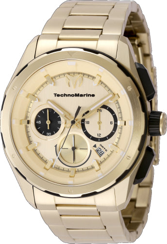 Technomarine Men's TM-318094 OCEAN Quartz Gold Dial Watch – Vach Cittoni men's fragrance, grooming, or leather accessory