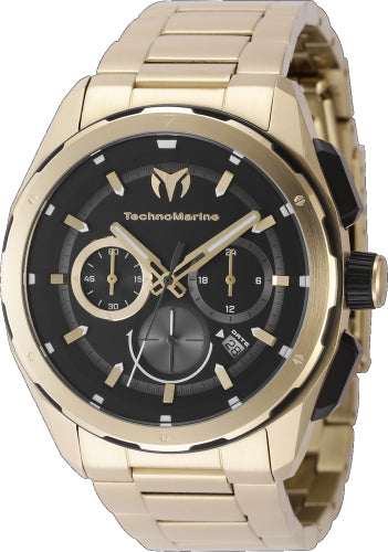 Technomarine Men's TM-318097 OCEAN Quartz Black Dial Watch – Vach Cittoni men's fragrance, grooming, or leather accessory