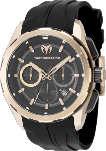 Technomarine Men's TM-318106 OCEAN Quartz Black Dial Watch – Vach Cittoni men's fragrance, grooming, or leather accessory