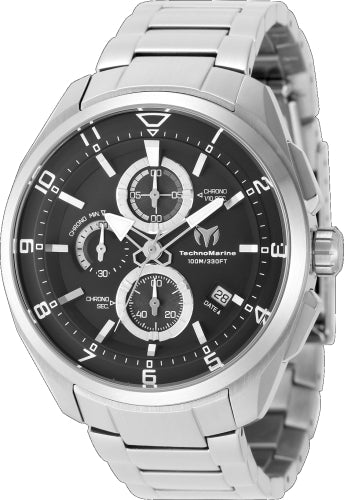 Technomarine Men's TM-318115 OCEAN Quartz Black Dial Watch – Vach Cittoni men's fragrance, grooming, or leather accessory