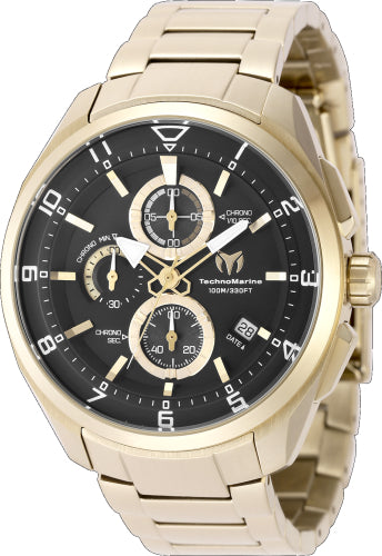 Technomarine Men's TM-318120 OCEAN Quartz Black Dial Watch – Vach Cittoni men's fragrance, grooming, or leather accessory