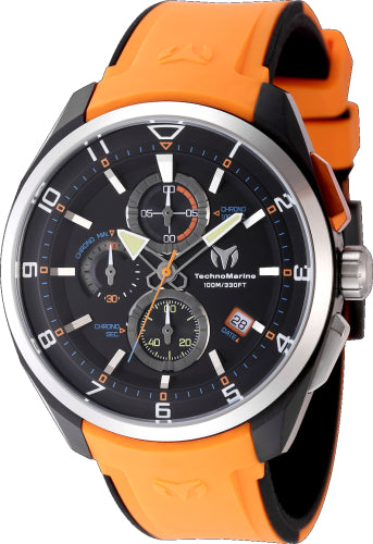 Technomarine Men's TM-318128 OCEAN Quartz Black Dial Watch – Vach Cittoni men's fragrance, grooming, or leather accessory