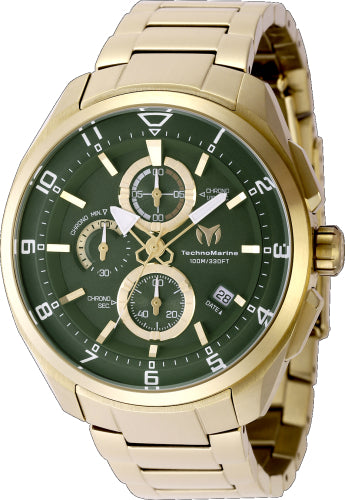 Technomarine Men's TM-318131 OCEAN Quartz Olive Green Dial Watch – Vach Cittoni men's fragrance, grooming, or leather accessory