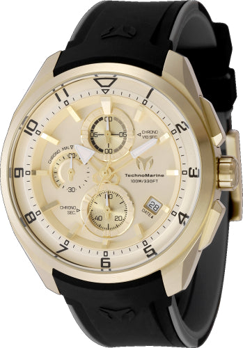 Technomarine Men's TM-318132 OCEAN Quartz Gold Dial Watch – Vach Cittoni men's fragrance, grooming, or leather accessory