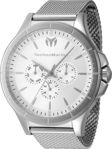 Technomarine Men's TM-822017 MoonSun Quartz Chronograph Silver – Vach Cittoni men's fragrance, grooming, or leather accessory
